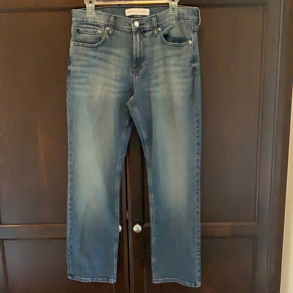Calvin Klein Straight-Leg Jeans